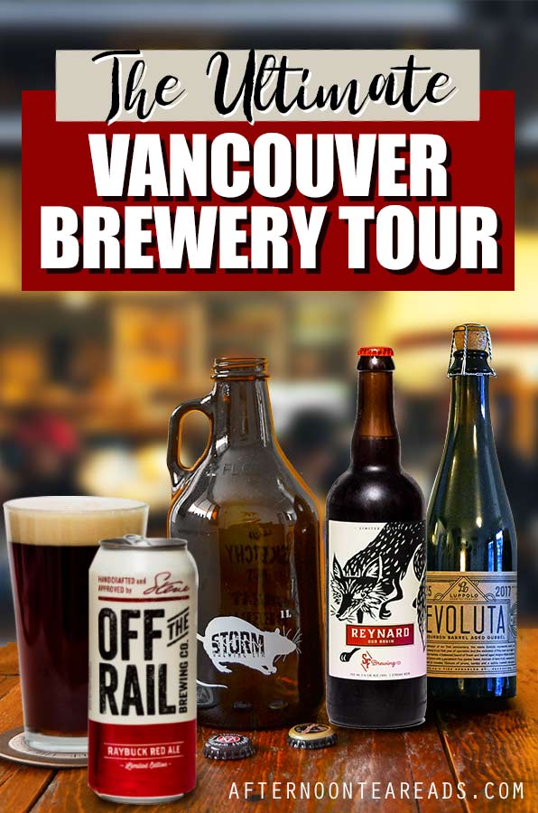 Go On a Craft Brewery Tour in East Van - The Best Local Activity If you’re going to Vancouver you have to check out Yeast Van’s Brewery District. This is home to most of Vancouver’s local breweries. And I have the perfect tour for you to go on. It’s a huge part of their laid back west coast vibes. Every day after work locals hit up these breweries. #craftbeervancouver #microbreweryvancouver #drinkbeervancouver #bestbreweriesvancouver