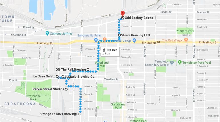 Vancouver_Brewery_tour_map