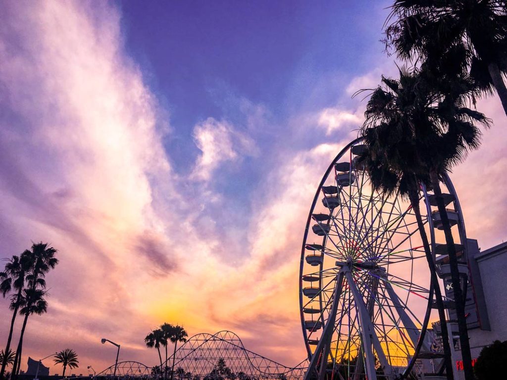 Long Beach California Sunset