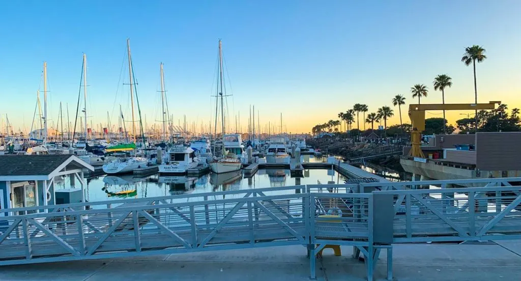 Long Beach California docks