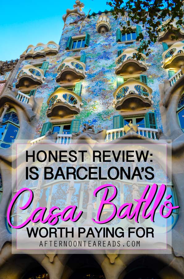 Discover Gaudi's Casa Batlló - Is It Worth The Price? Here's my honest review! #casabatllo #gaudibarcelona #visitcasabatllo #whattoseebarcelona