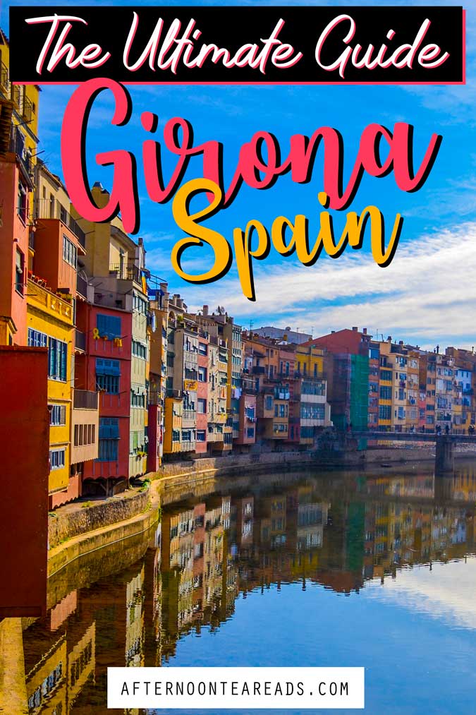 How To Spend A Day in Girona Spain #gironaspain #reflectionphotography #daytripfrombarcelona #whattodoingirona #gironamuseums