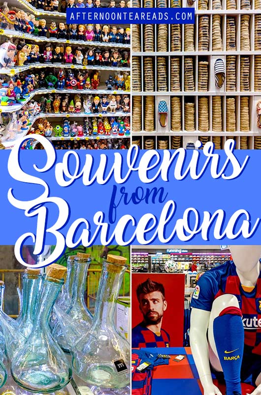 What To Bring Back From Barcelona #barcelonaguide #souvenirshopping #whattobuybarcelona #barcelonatips