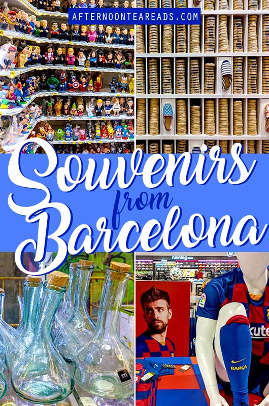 13 Barcelona Souvenirs That Are Practical & Unique | Afternoon Tea Reads