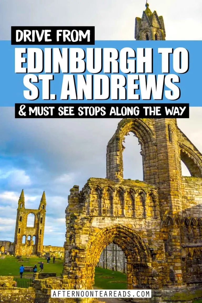 What To See Along The Drive From Edinburgh To St.Andrews #whattodostandrews #edinburghtostandrews #roadtripfromedinburgh #drivinginscotland