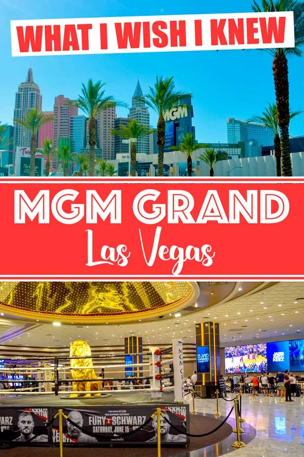 What I Wish I Knew Before Booking My Stay At the MGM Grand Las Vegas #mgmgrand #mgmgrandhotelreview #lasvegashotelreview #stayingatthemgmgrand