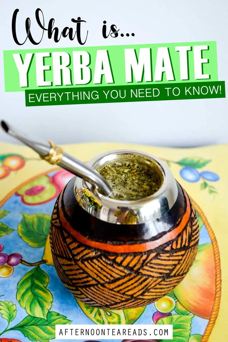 What is Yerba Mate Tea??? Here's everything you need to know! #yerbamate #tea #coffeealternative #caffeinetea