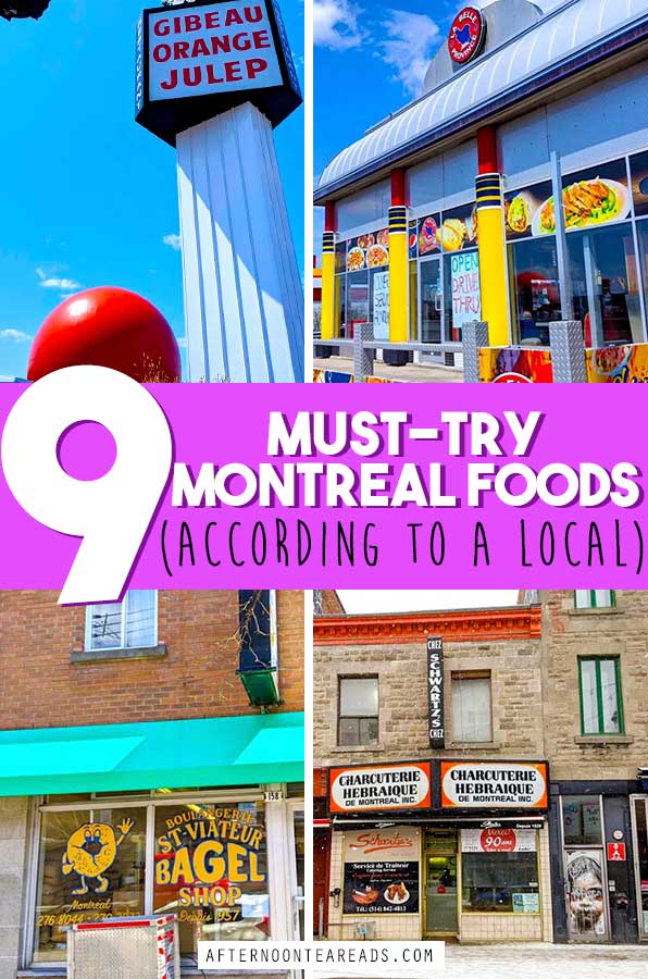 Food You Have To Try in Montreal (According to a Local) #montrealfoodtotry #bestmontrealfood #whattoeatmontreal #montrealfoodscene