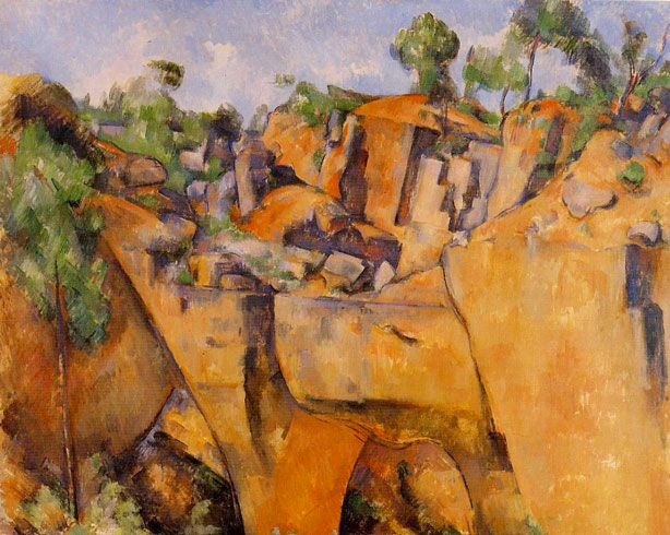 Carrière de Bibémus by Paul Cézanne day-trips-aix