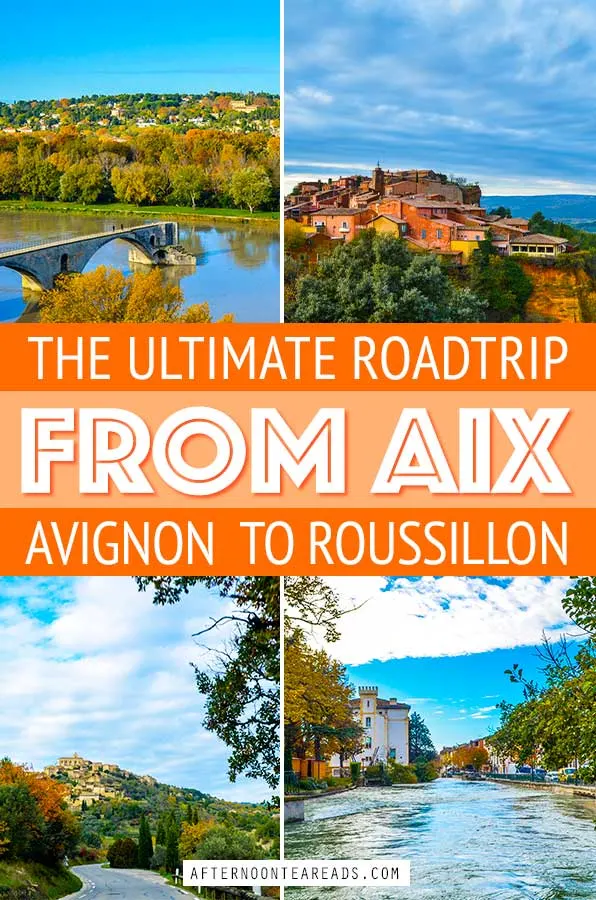 The Ultimate Road Trip From Aix-en-Provence [Avignon, Gordes, Roussillon] #southoffrance #roadtripprovence #daytripaixenprovence #daytripideasaix
