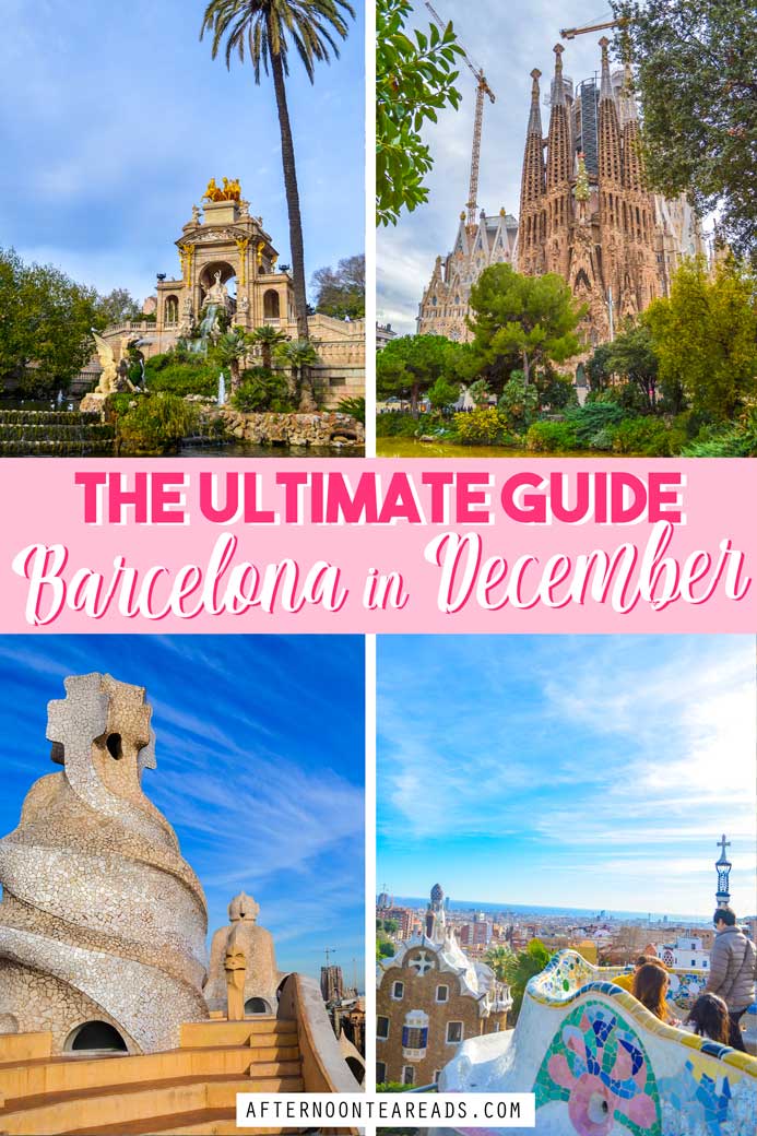 What's Barcelona Like in December: The Ultimate Guide #barcelonafall #barcelonadecember #barcelona #barcelonaguide