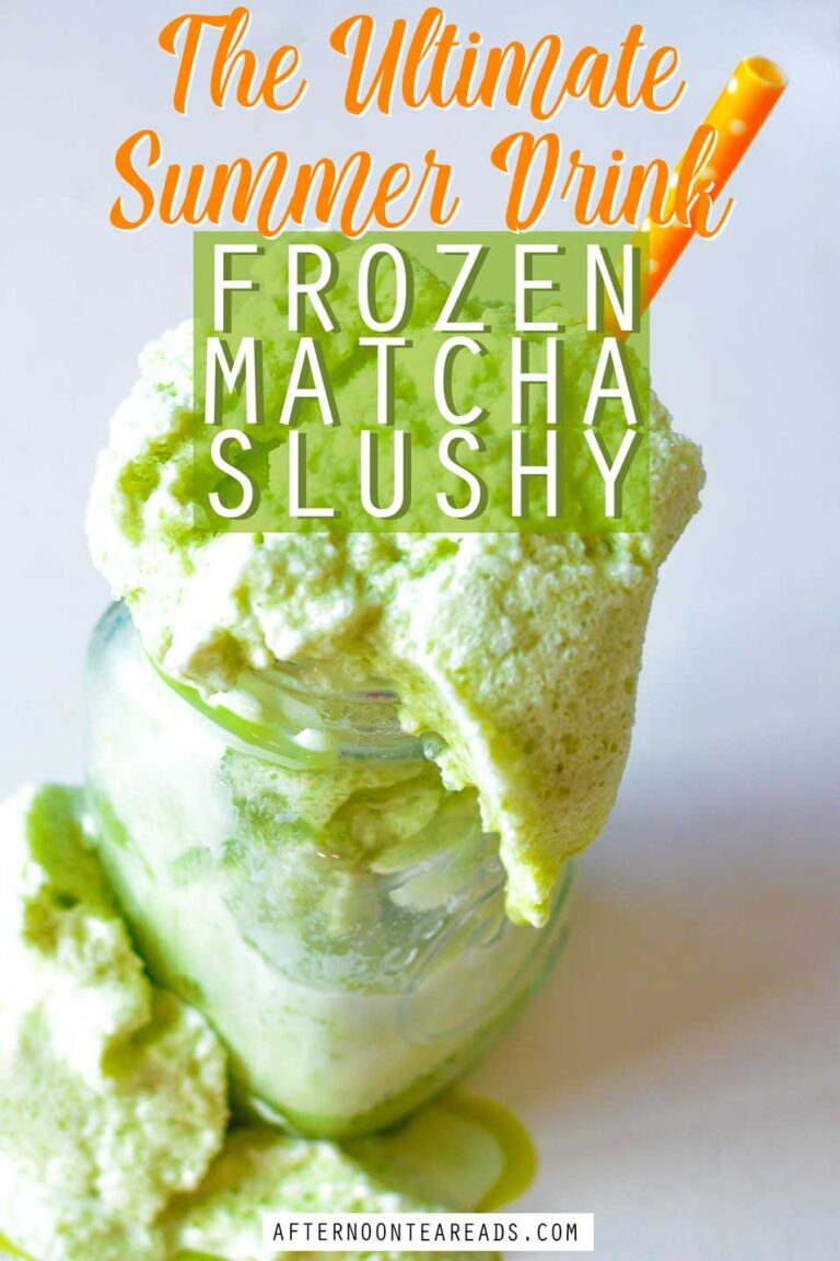 How To Make A Frozen Matcha Slushy! Simple Recipe! #matcharecipe #summermatcha #frozenmatcha #matchaslushy