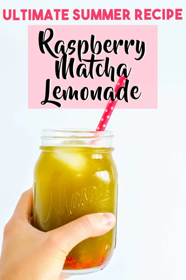 Cool Off This Summer With a Raspberry Matcha Lemonade! The ultimate drink to cool down and energize #matcharecipe #matchalemonade #cookwithmatcha #icedtearecipe