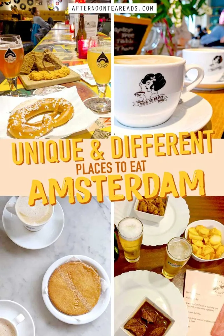 The Most Unique & Different Places To Eat In Amsterdam #wheretoeatinamsterdam #bestplacestoeatamsterdam #uniquesplacestoeatinamsterdam #differentplacestoeatinamsterdam