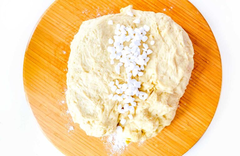 kneading-in-sugar-pearls-to-liege-waffle-dough-1