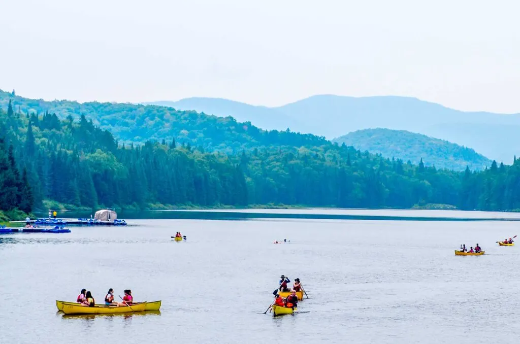 canoeing-at-a-quebec-national-park