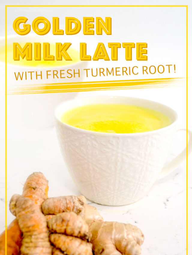 Healthy Golden Milk (Turmeric Tea Latte) Recipe & Benefits!