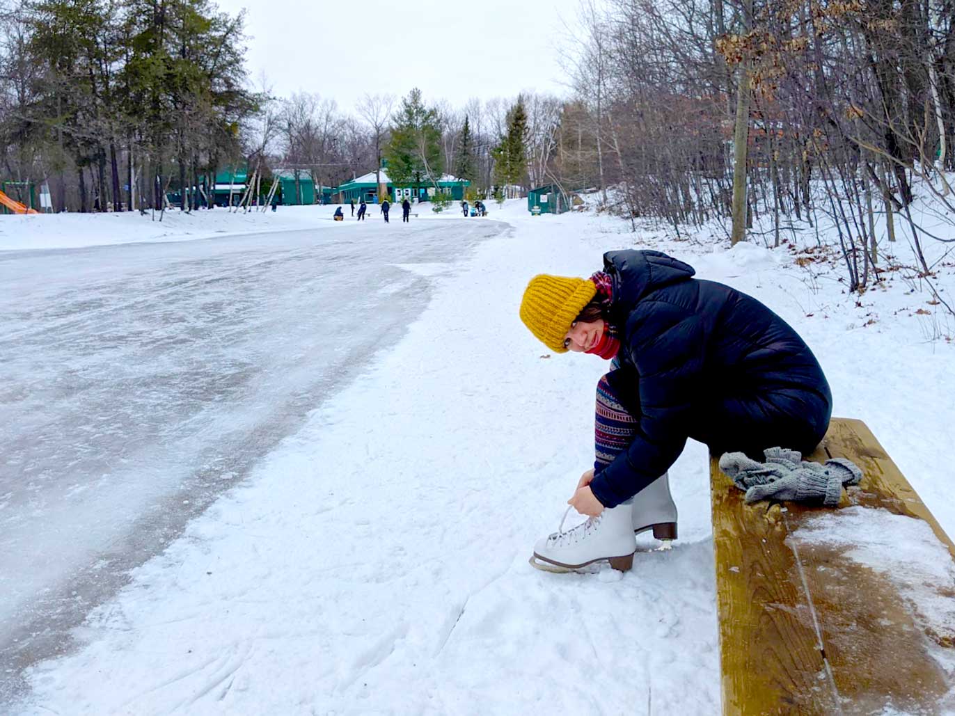 Montreal Winter Activities Skating 2 