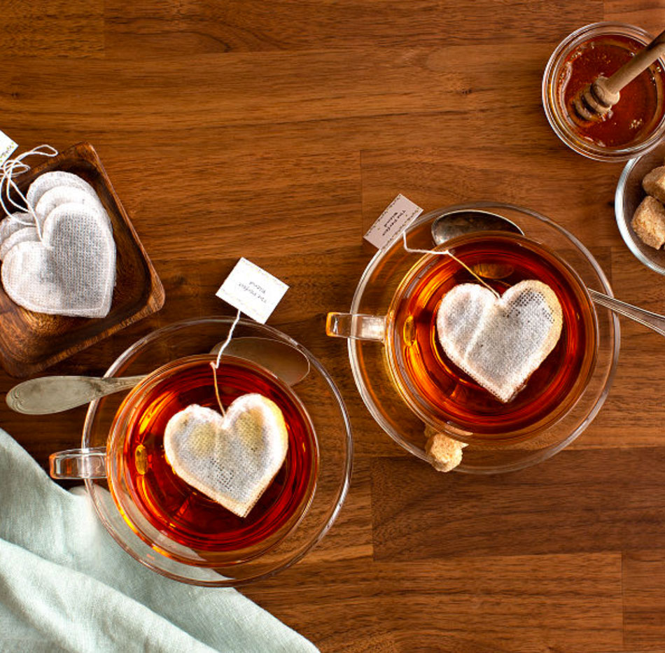 heart-shaped-tea-bags-valentine's day gift ideas for tea lovers