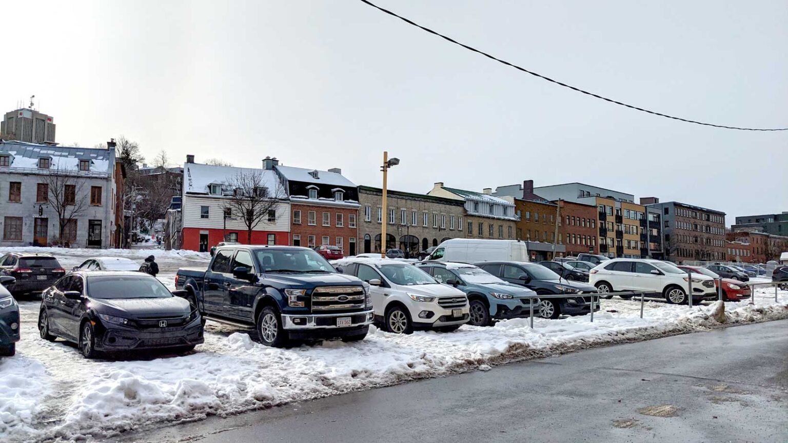 What S The Best Way To Travel From Montreal To Quebec City Afternoon   Dorchester Parking Lot Outside Quebec City Parking 1536x864 