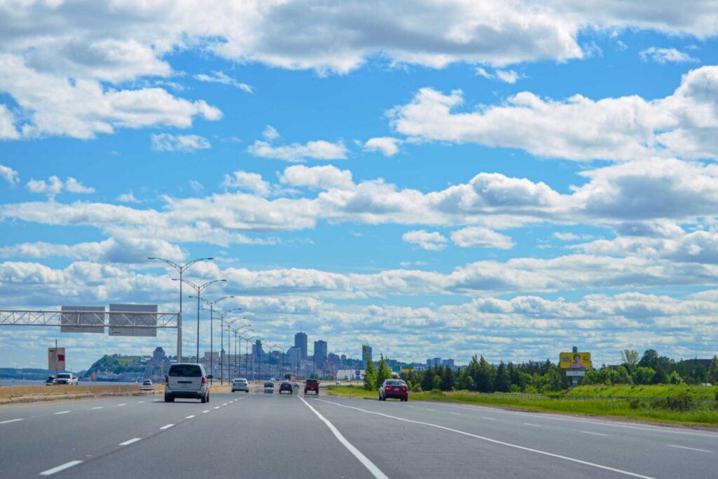 driving-towards-quebec-city