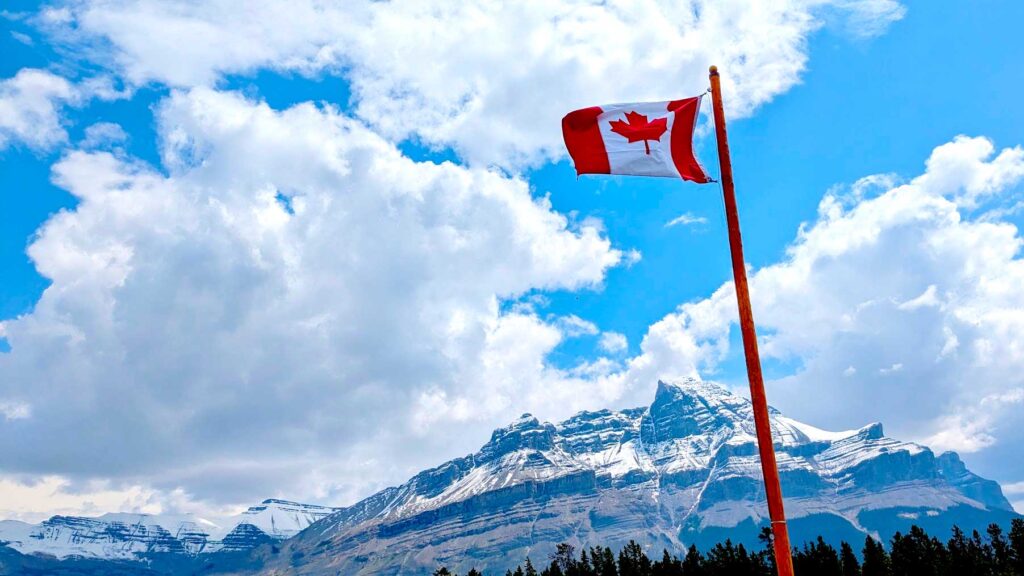 canadian-rockies-flag-banff-national-park