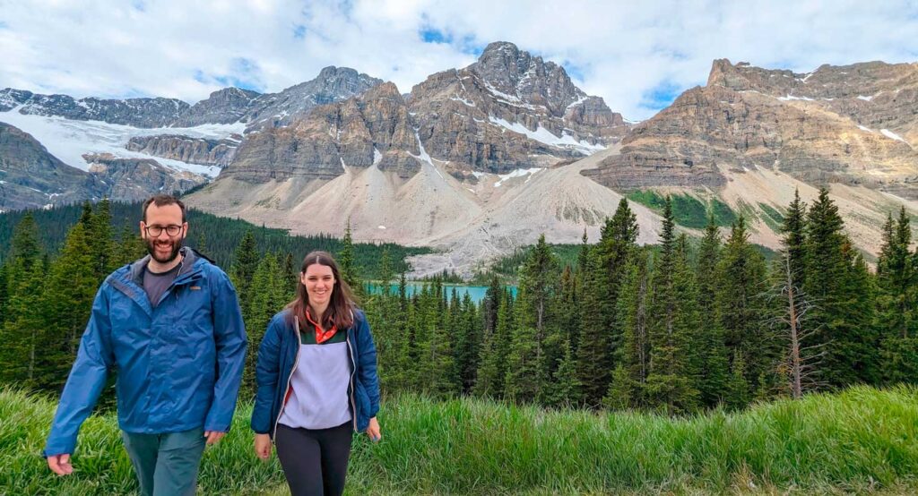 walking-back-in-our-layers-of-jackets-in-banff-in-june