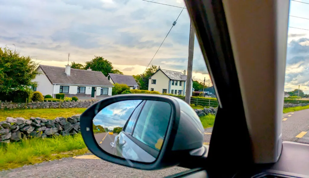 driving-at-sunset-in-Ireland