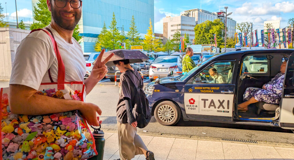 taking-a-taxi-in-japan-to-beat-the-summer-heat