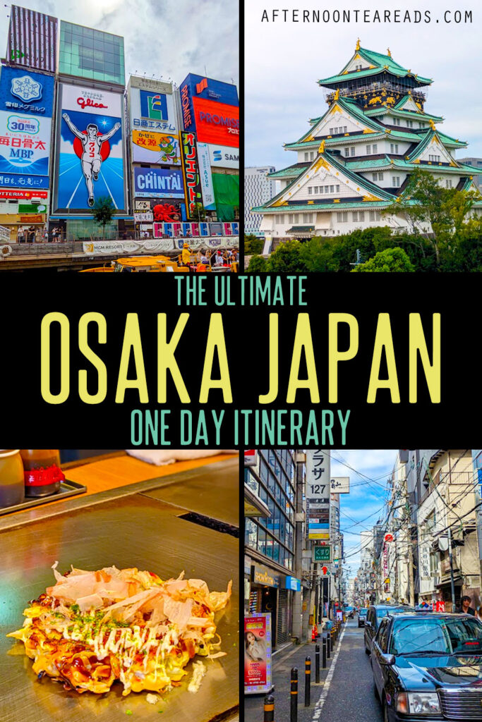osaka itinerary-Japan-Pinterest image