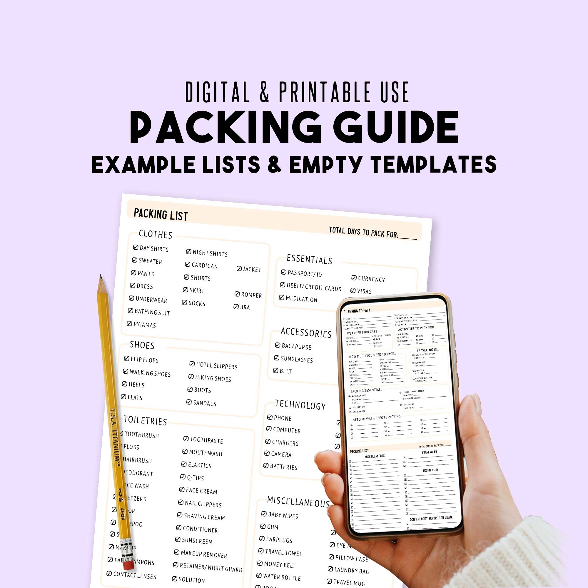 Working Packing List How To Travel And Work Remotely (10 Things To Know) | Afternoon Tea Reads